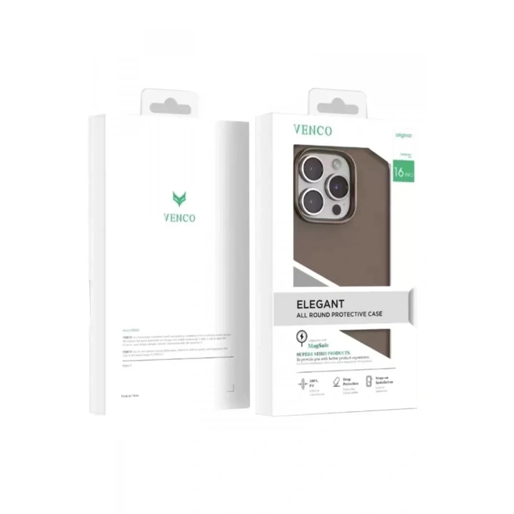 Mey İthalat®   iPhone 16 Pro Jinta Magsafe Kapak - Siyah