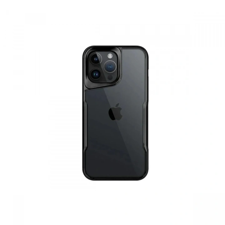 Mey İthalat®  iPhone 16 Pro Kılıf Boyi Silikon Kapak - Siyah