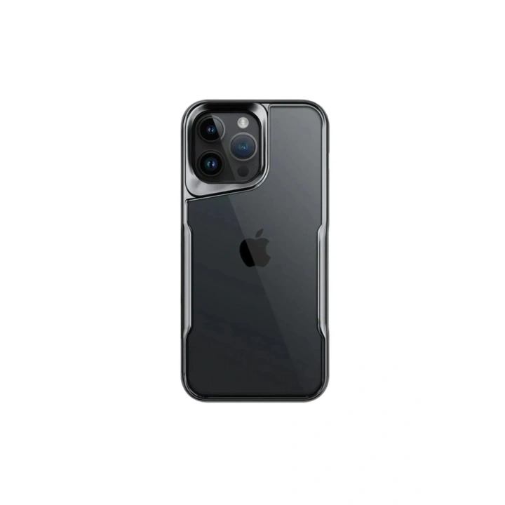 Mey İthalat®  iPhone 16 Pro Kılıf Boyi Silikon Kapak - Titan Gri