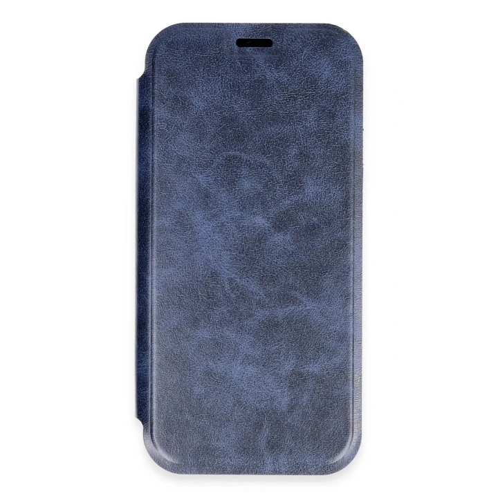 Mey İthalat®  iPhone 16 Pro Kılıf Flip Cover - Lacivert