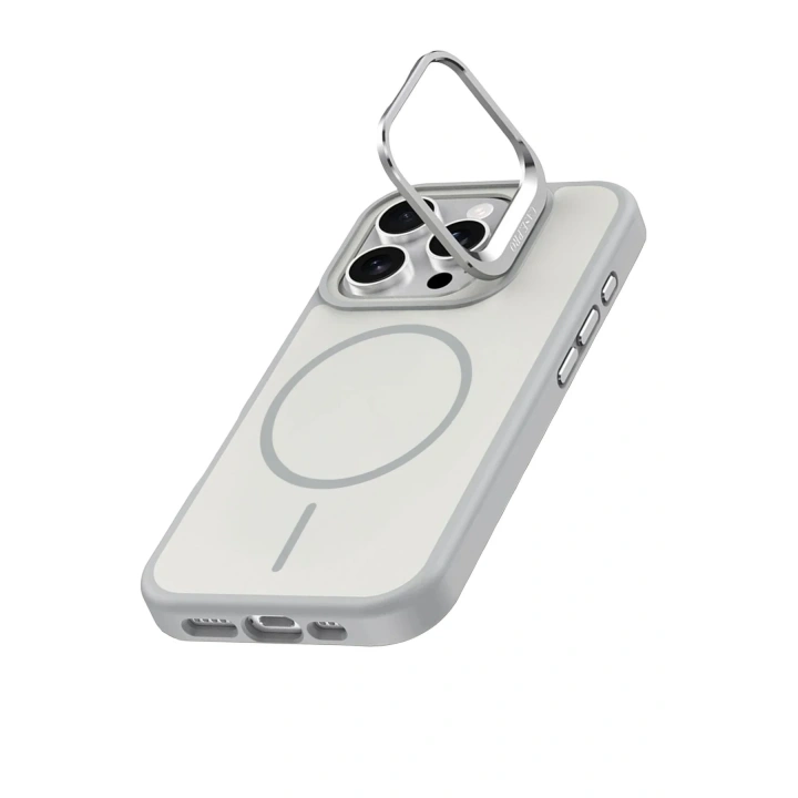 Mey İthalat®   iPhone 16 Pro Max Flexa Magsafe Kapak - Beyaz