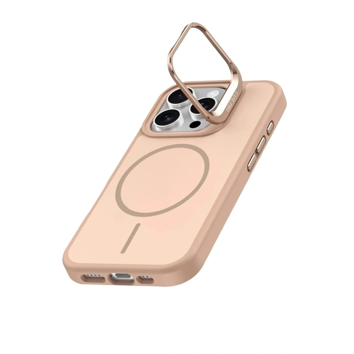Mey İthalat®   iPhone 16 Pro Max Flexa Magsafe Kapak - Gold