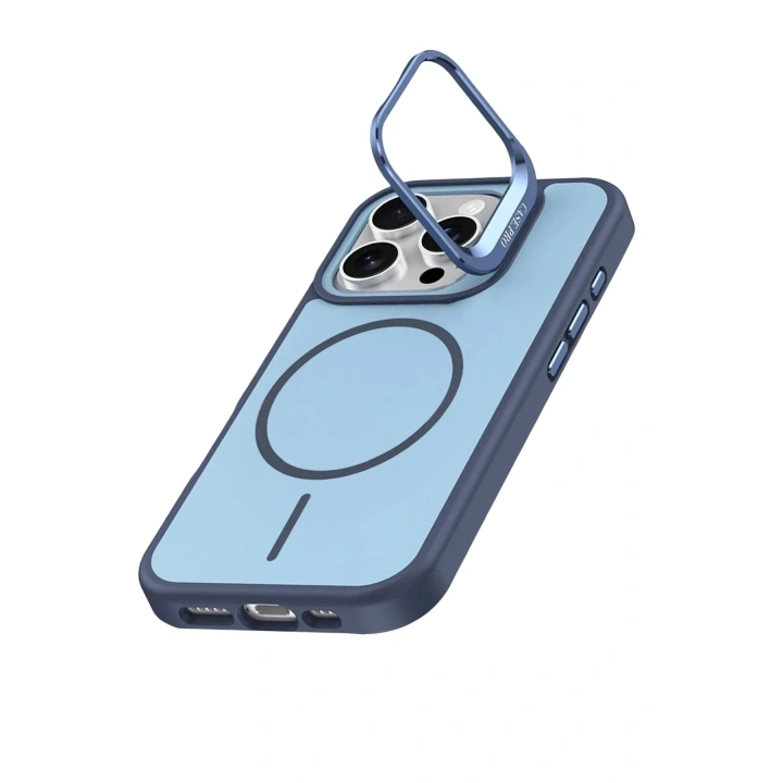 Mey İthalat®   iPhone 16 Pro Max Flexa Magsafe Kapak - Mavi