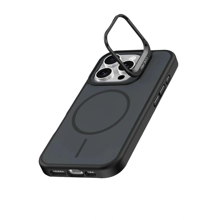 Mey İthalat®   iPhone 16 Pro Max Flexa Magsafe Kapak - Siyah