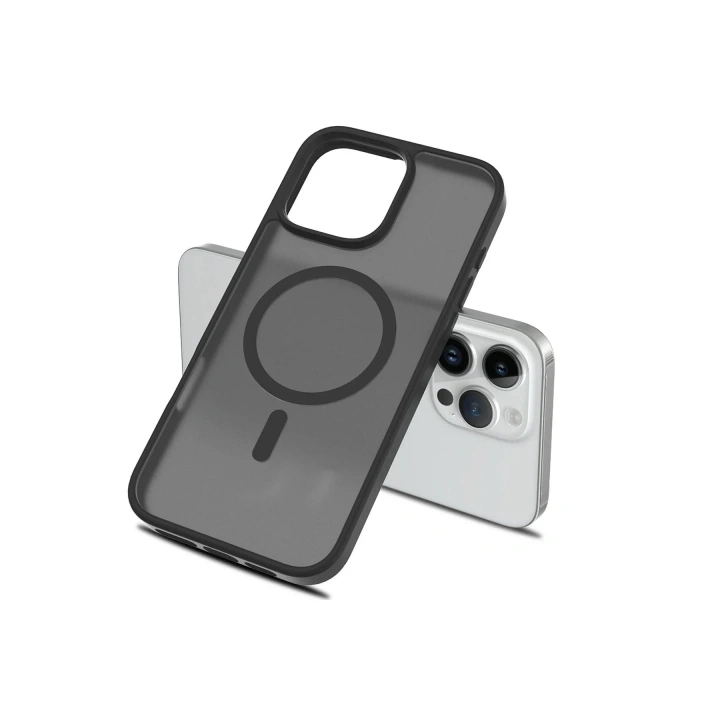 Mey İthalat®  iPhone 16 Pro Max Jota Magsafe Kapak - Pudra