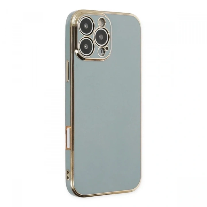 Mey İthalat®  iPhone 16 Pro Max Kılıf Volet Silikon - Açık Yeşil