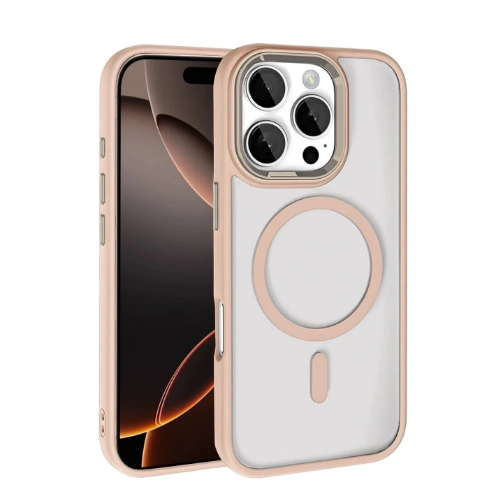 Mey İthalat®   iPhone 16 Pro Max Terea Magsafe Kapak - Gold