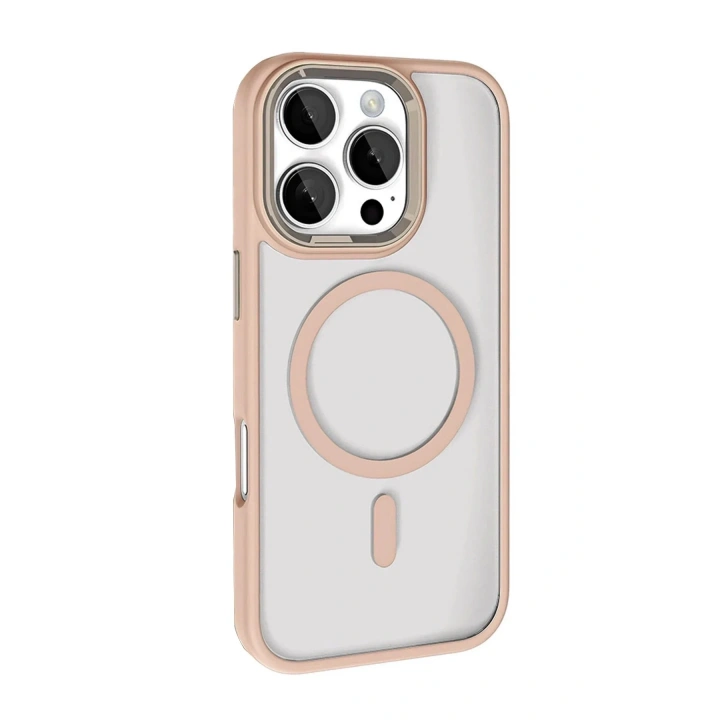 Mey İthalat®   iPhone 16 Pro Max Terea Magsafe Kapak - Gold