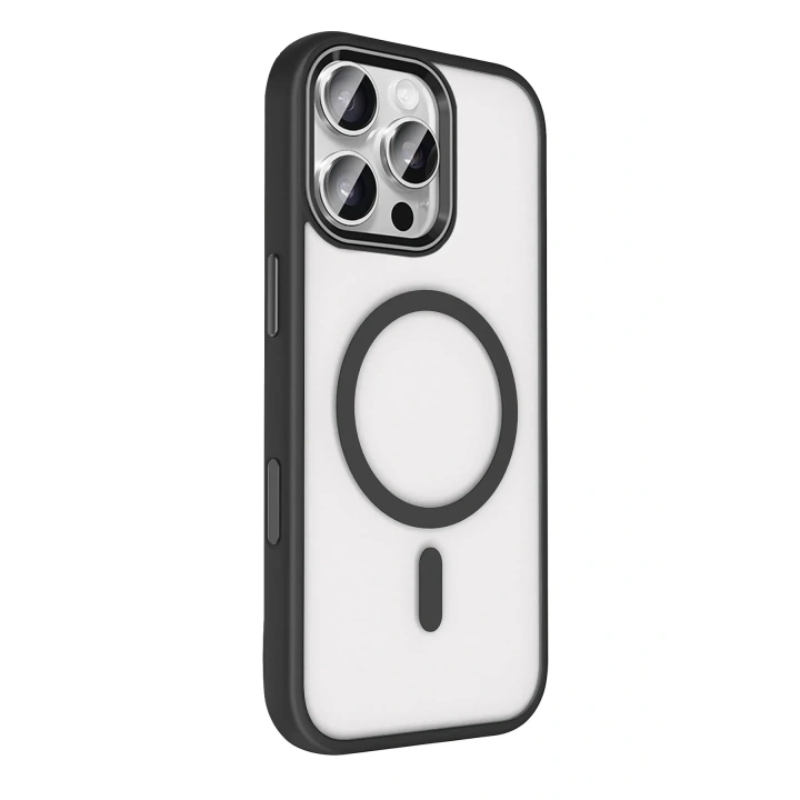 Mey İthalat®   iPhone 16 Pro Max Terea Magsafe Kapak - Siyah