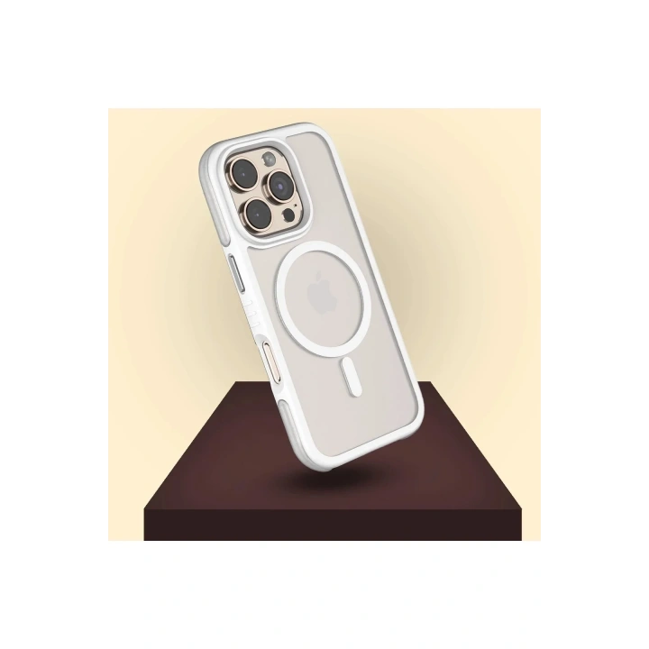 Mey İthalat®  iPhone 16 Pro Orbit Magsafe Kapak - Siyah