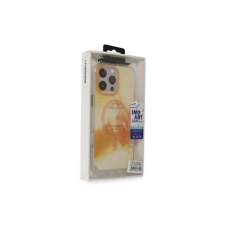Mey İthalat®  iPhone 16 Pro Phantom Magsafe Kapak - Gold
