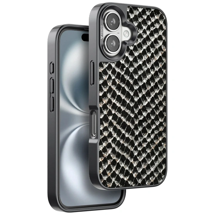 Mey İthalat®  iPhone 16 Viper Kapak - Siyah