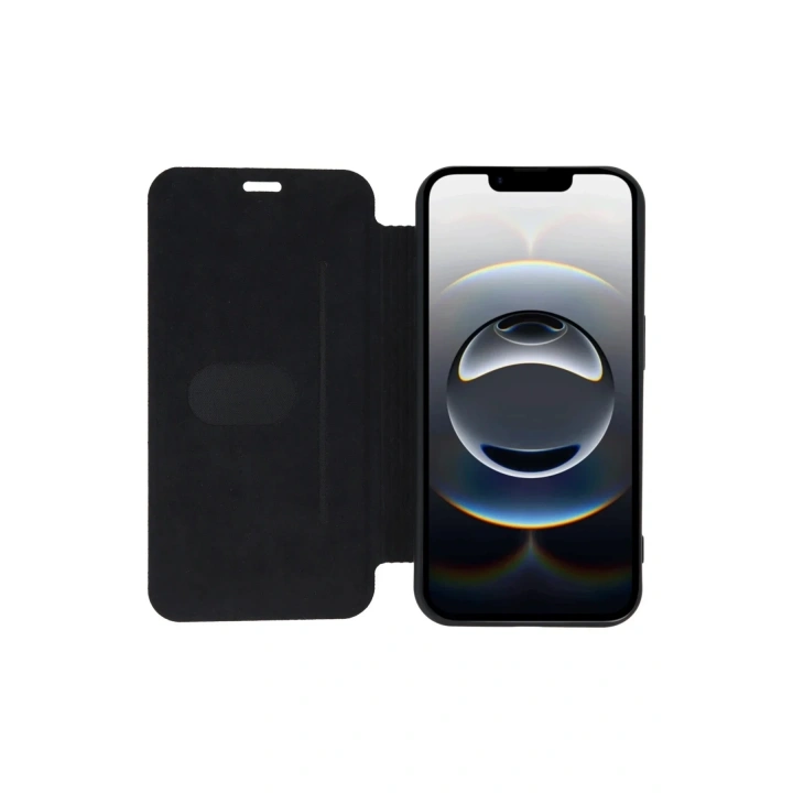 Mey İthalat®  iPhone 16E Kılıf Flip Cover - Taba