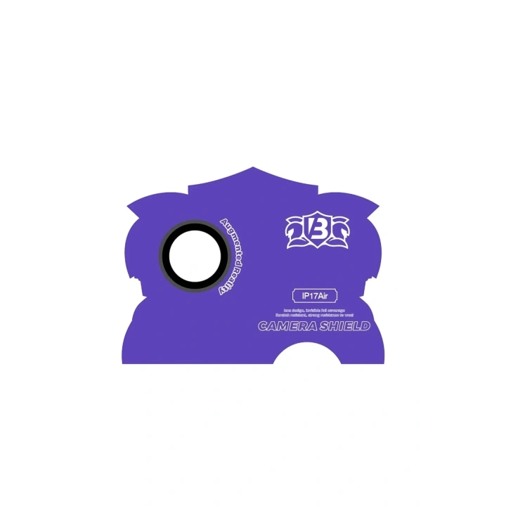Mey İthalat®   iPhone 17 Air Bilvis Titan Kamera Lens - Siyah