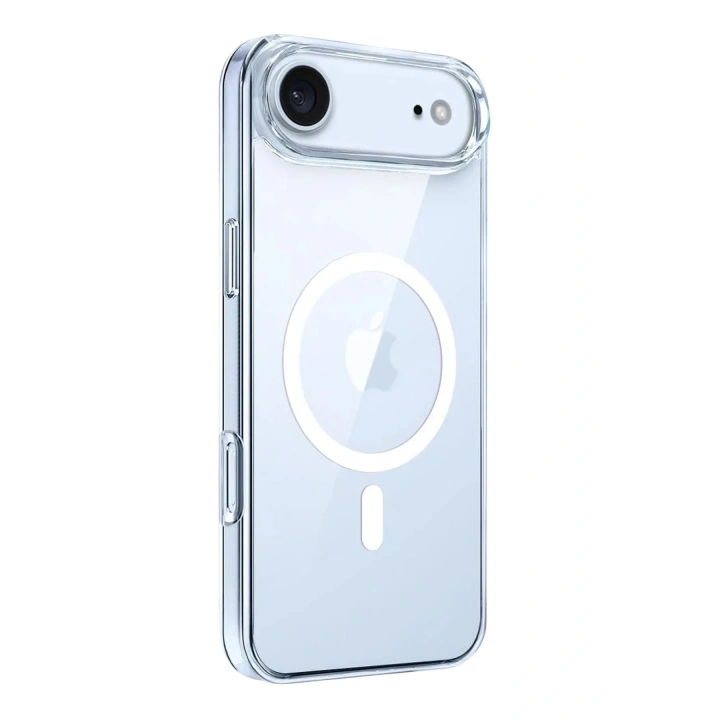 Mey İthalat®   iPhone 17 Air Combo Sert Şeffaf Magsafe Kapak - Şeffaf