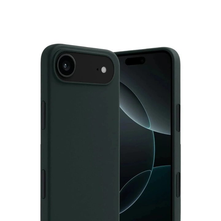 Mey İthalat®   iPhone 17 Air First Silikon - Koyu Yeşil