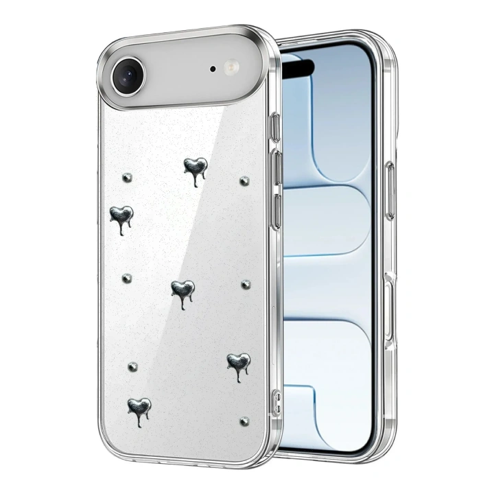 Mey İthalat®   iPhone 17 Air Fiyonk Desenli Kapak - Desen 1