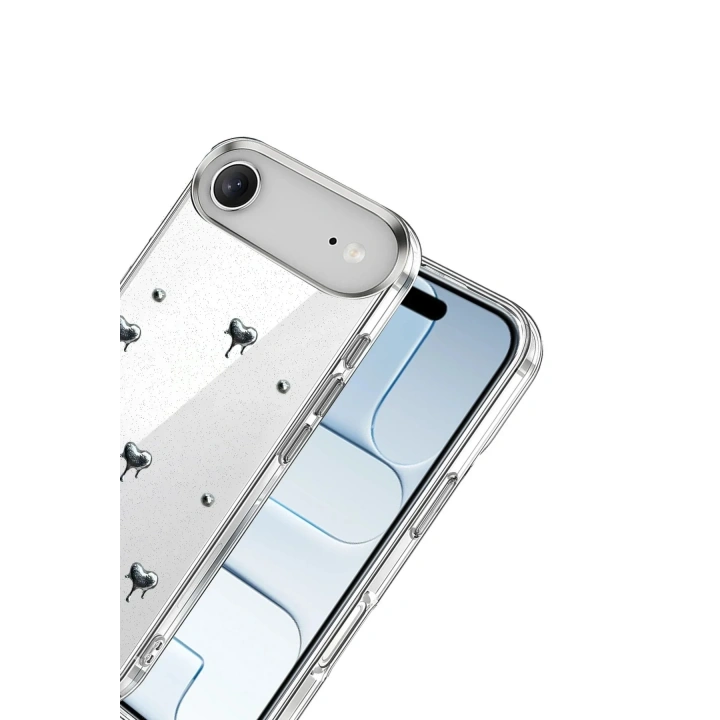 Mey İthalat®   iPhone 17 Air Fiyonk Desenli Kapak - Desen 1