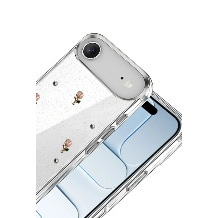 Mey İthalat®   iPhone 17 Air Fiyonk Desenli Kapak - Desen 6