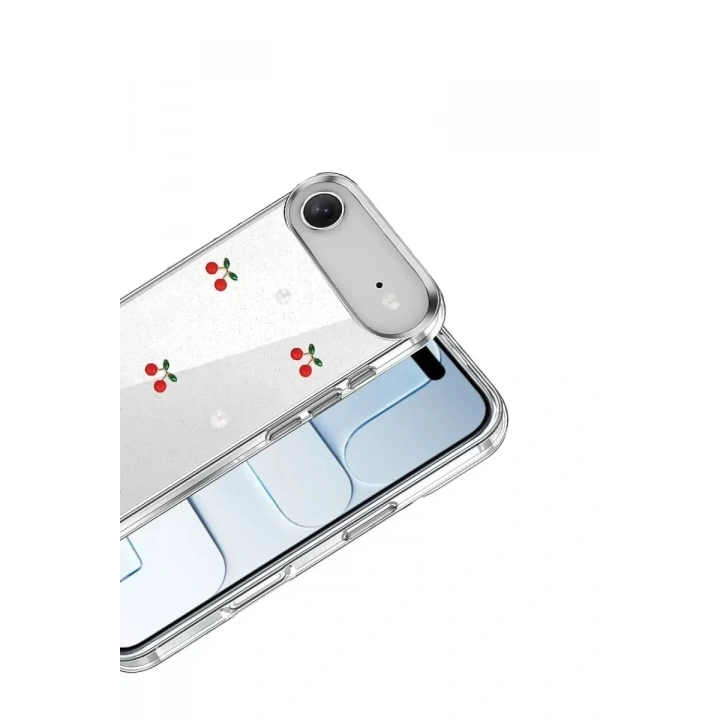 Mey İthalat®   iPhone 17 Air Fiyonk Desenli Kapak - Desen 9