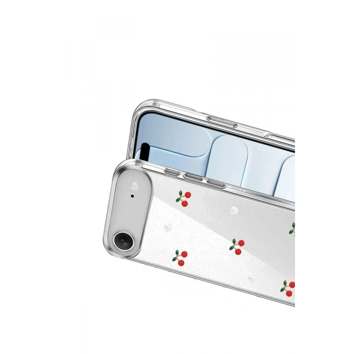 Mey İthalat®   iPhone 17 Air Fiyonk Desenli Kapak - Desen 9