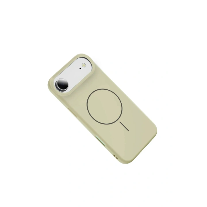 Mey İthalat®   iPhone 17 Air Jully Magsafe Kapak - Bej