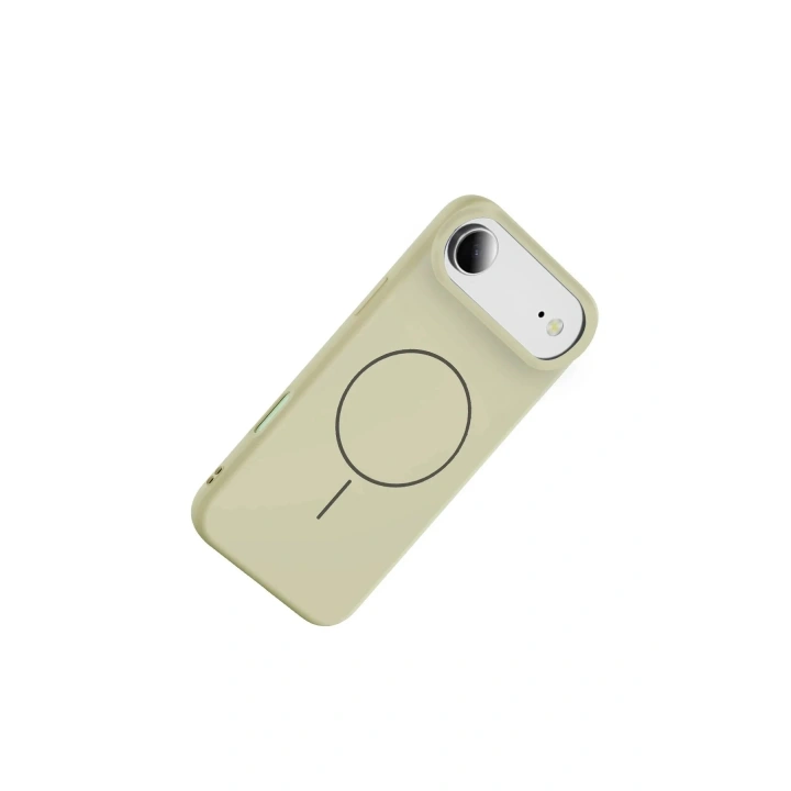 Mey İthalat®   iPhone 17 Air Jully Magsafe Kapak - Bej