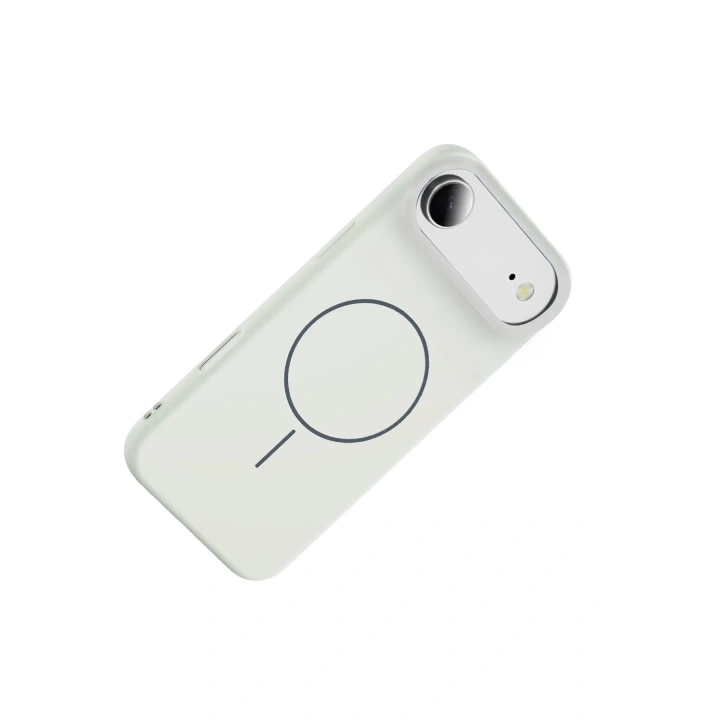 Mey İthalat®   iPhone 17 Air Jully Magsafe Kapak - Beyaz
