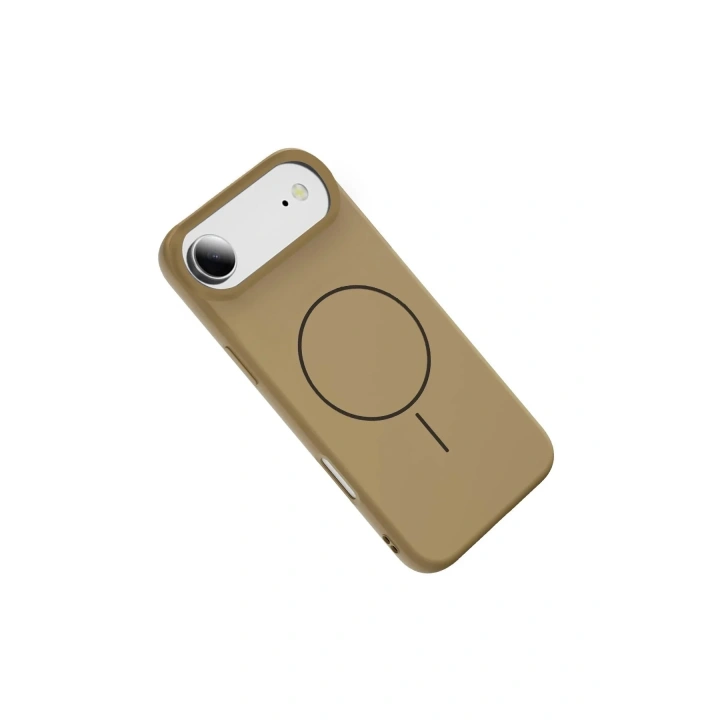 Mey İthalat®   iPhone 17 Air Jully Magsafe Kapak - Çöl Titanyum