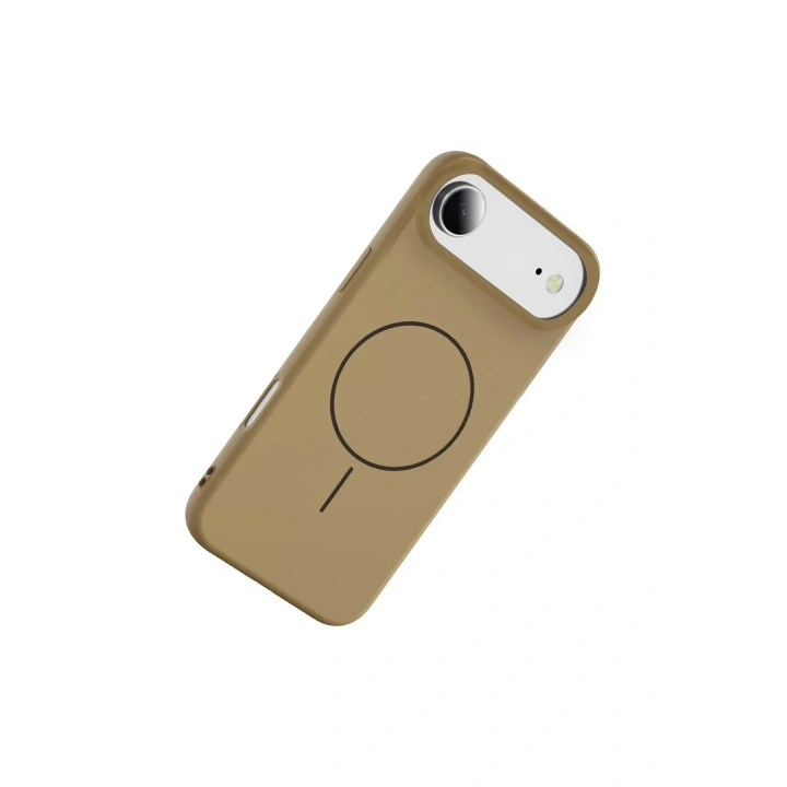 Mey İthalat®   iPhone 17 Air Jully Magsafe Kapak - Çöl Titanyum