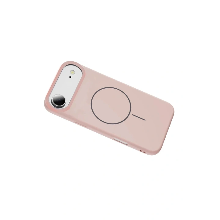 Mey İthalat®   iPhone 17 Air Jully Magsafe Kapak - Pudra