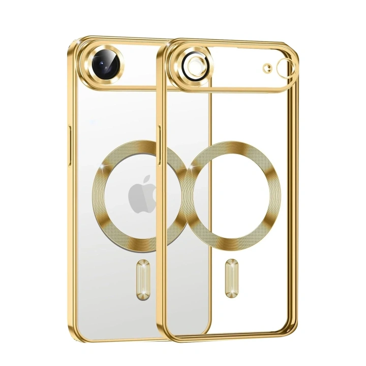 Mey İthalat®   iPhone 17 Air Kross Magneticsafe Kapak - Gold