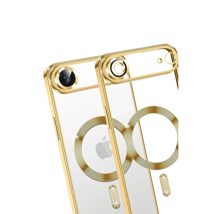 Mey İthalat®   iPhone 17 Air Kross Magneticsafe Kapak - Gold