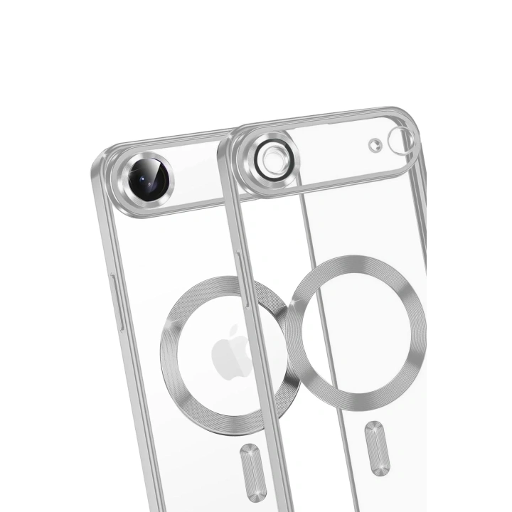Mey İthalat®   iPhone 17 Air Kross Magneticsafe Kapak - Gümüş