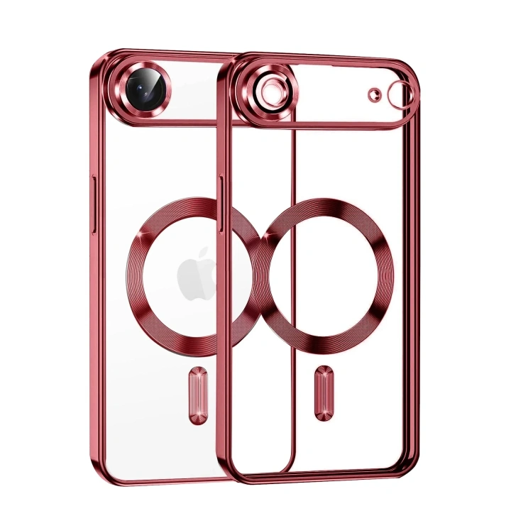 Mey İthalat®   iPhone 17 Air Kross Magneticsafe Kapak - Kırmızı