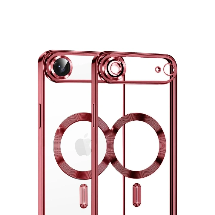 Mey İthalat®   iPhone 17 Air Kross Magneticsafe Kapak - Kırmızı