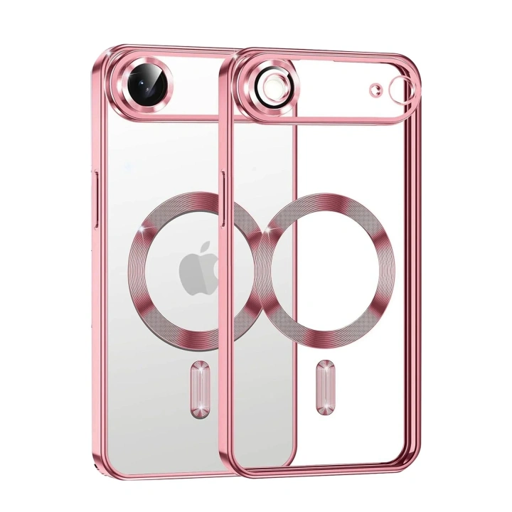 Mey İthalat®   iPhone 17 Air Kross Magneticsafe Kapak - Rose