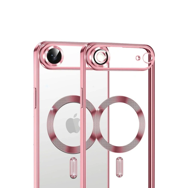 Mey İthalat®   iPhone 17 Air Kross Magneticsafe Kapak - Rose