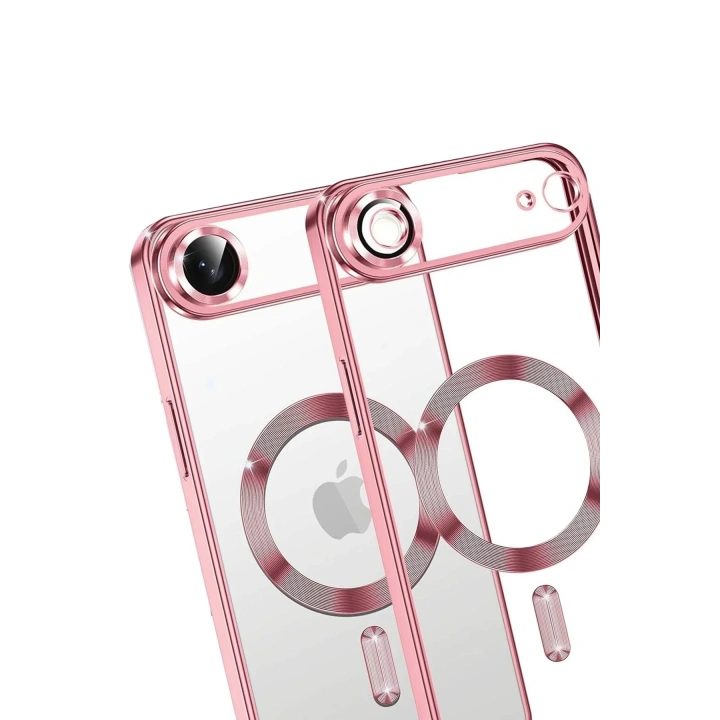 Mey İthalat®   iPhone 17 Air Kross Magneticsafe Kapak - Rose