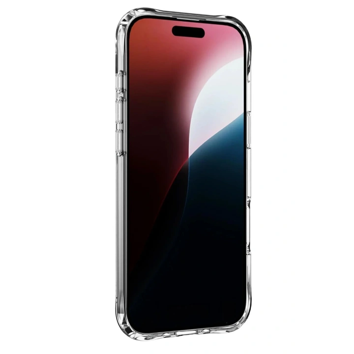 Mey İthalat®   iPhone 17 Air Lüx Şeffaf Silikon - Şeffaf