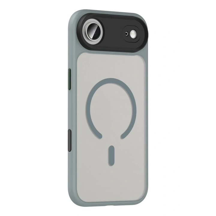 Mey İthalat®   iPhone 17 Air Megane Magsafe Kapak - Titan Gri