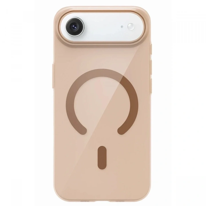 Mey İthalat®   iPhone 17 Air PC Blank Magsafe Kapak - Çöl Titanyum