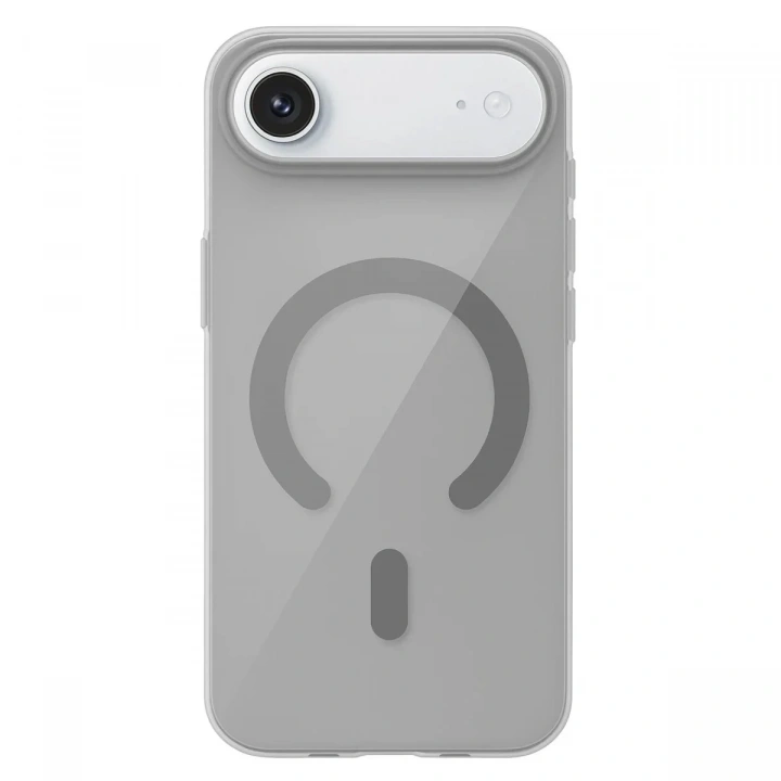 Mey İthalat®   iPhone 17 Air PC Blank Magsafe Kapak - Natural Grey