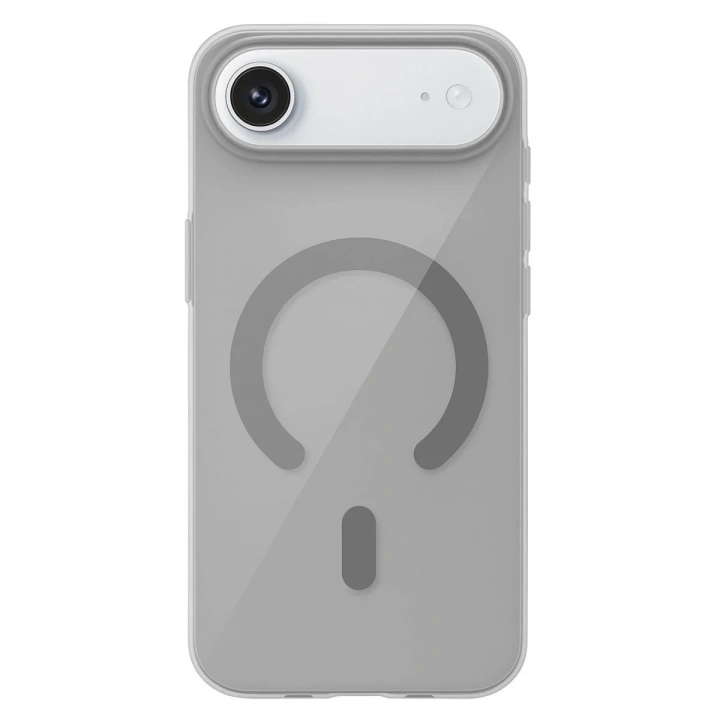 Mey İthalat®   iPhone 17 Air PC Blank Magsafe Kapak - Natural Grey