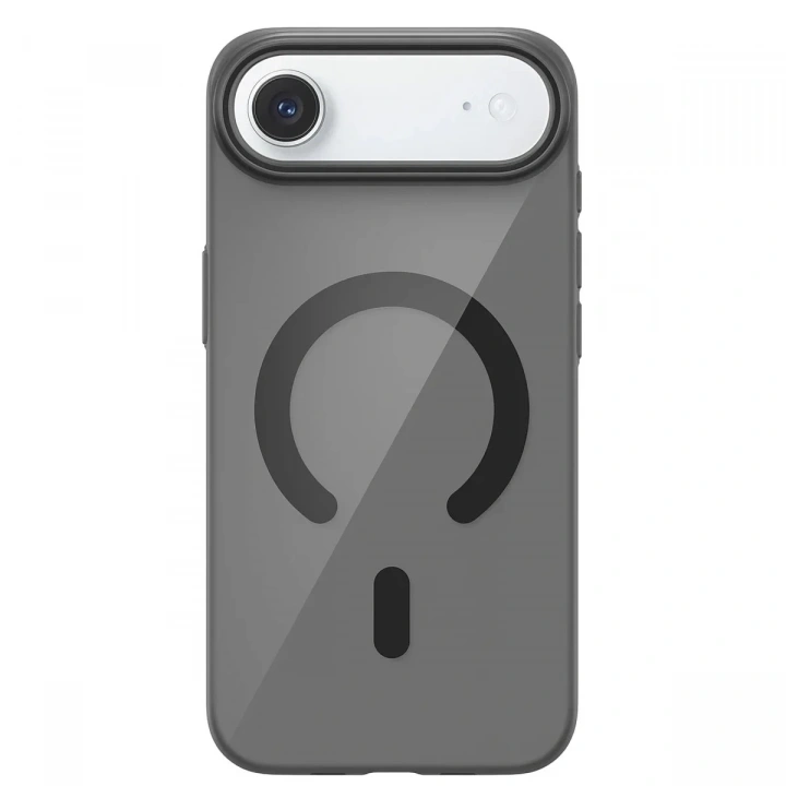 Mey İthalat®   iPhone 17 Air PC Blank Magsafe Kapak - Siyah