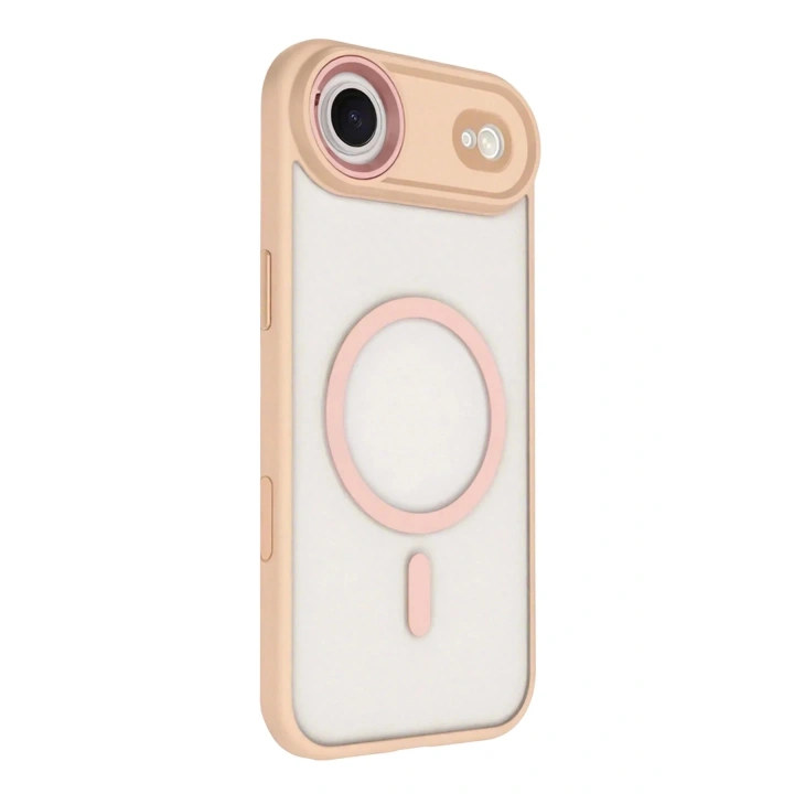 Mey İthalat®   iPhone 17 Air Terea Magsafe Kapak - Pembe