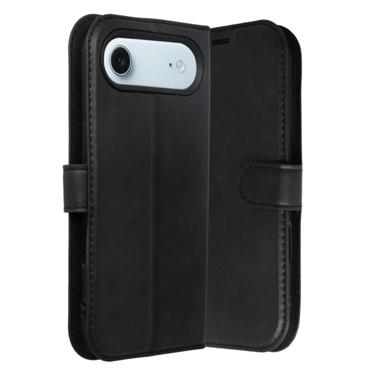 Mey İthalat®   iPhone 17 Air Trend S Plus Kapaklı Kılıf - Siyah