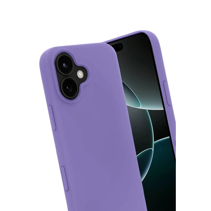 Mey İthalat®   iPhone 17 First Silikon - Lila