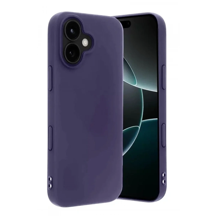 Mey İthalat®   iPhone 17 First Silikon - Mürdüm