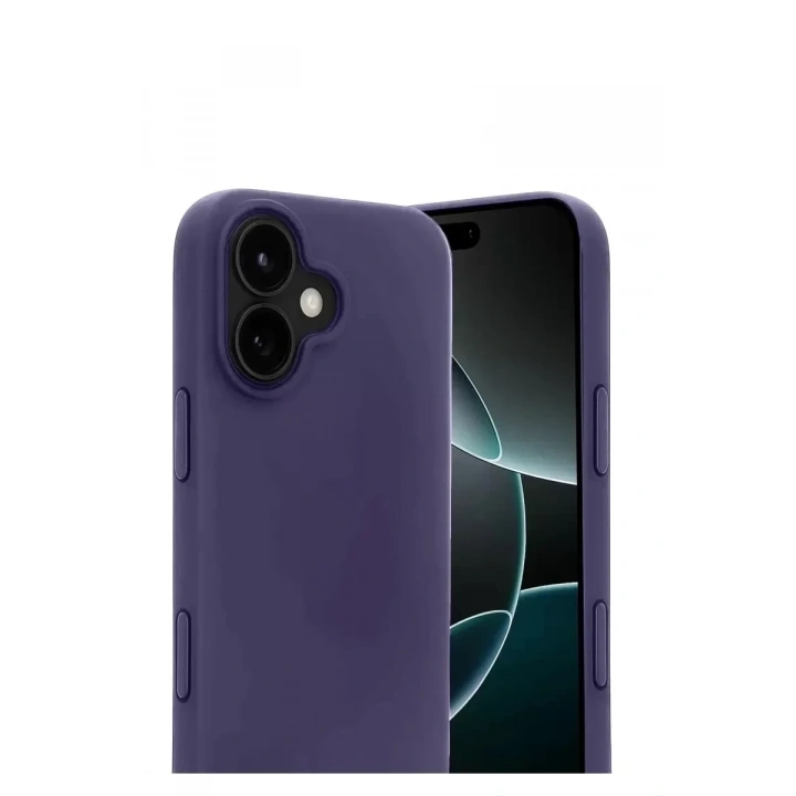 Mey İthalat®   iPhone 17 First Silikon - Mürdüm
